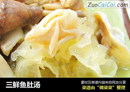 三鲜鱼肚汤