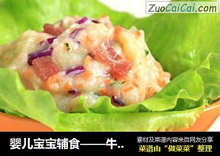 牛肉蔬菜泥