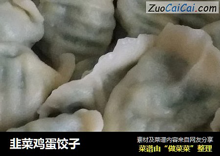 韭菜鸡蛋饺子