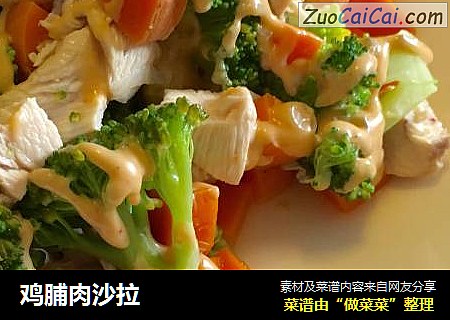 鸡脯肉沙拉