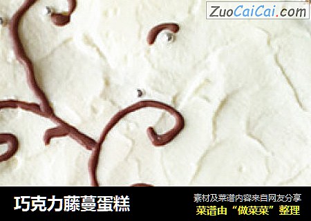 巧克力藤蔓蛋糕