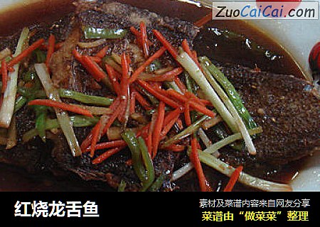 红烧龙舌鱼