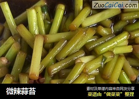 微辣蒜苔