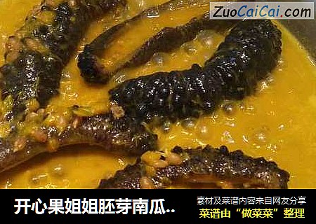 开心果姐姐胚芽南瓜烩海参 