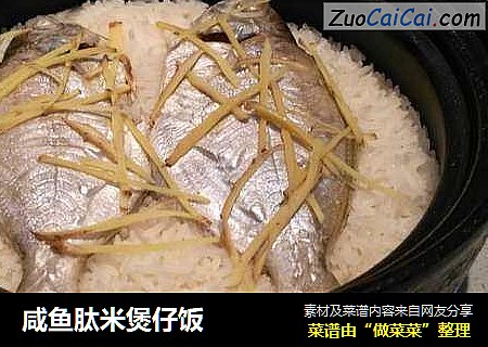 咸鱼肽米煲仔饭