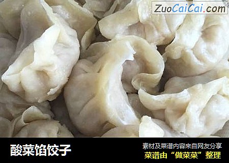 酸菜馅饺子