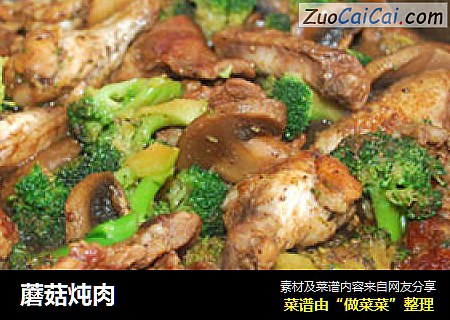 蘑菇炖肉