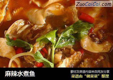 麻辣水煮鱼