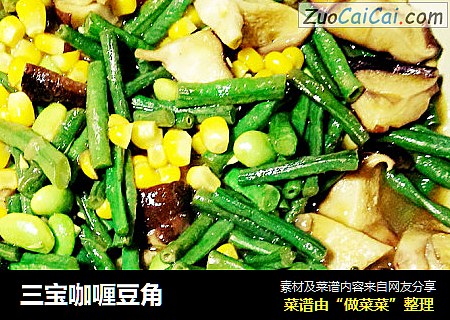 三宝咖喱豆角