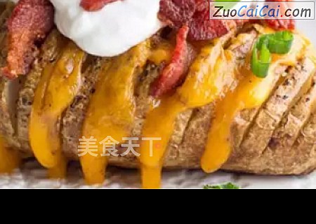 芝士酱风琴土豆