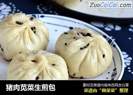 猪肉苋菜生煎包