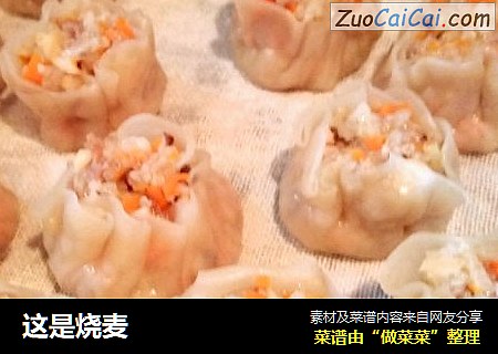这是烧麦