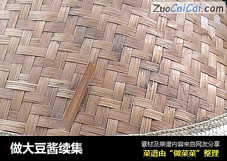 做大豆酱续集
