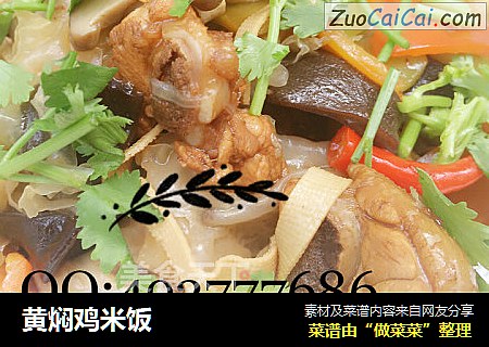 黄焖鸡米饭
