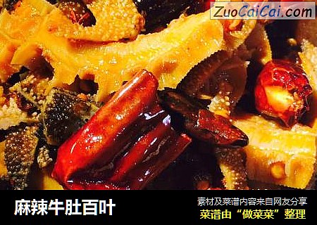 麻辣牛肚百叶