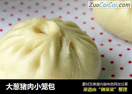 大葱猪肉小笼包