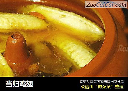 当归鸡翅