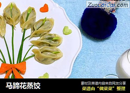 马蹄花蒸饺
