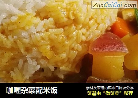 咖喱杂菜配米饭