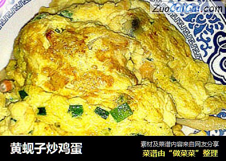 黄蚬子炒鸡蛋