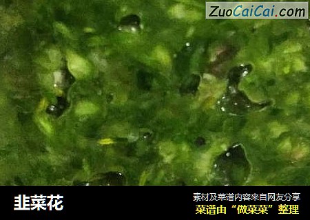 韭菜花