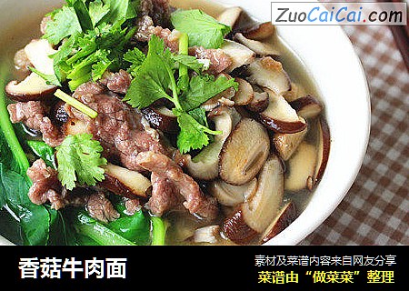 香菇牛肉面