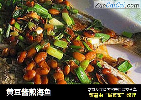 黄豆酱煎海鱼