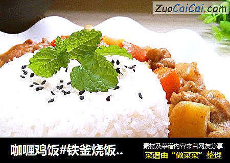 咖喱鸡饭#铁釜烧饭就是香#
