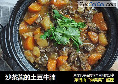 沙茶酱的土豆牛腩