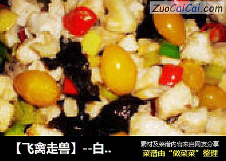 【飞禽走兽】--白果鸡丁