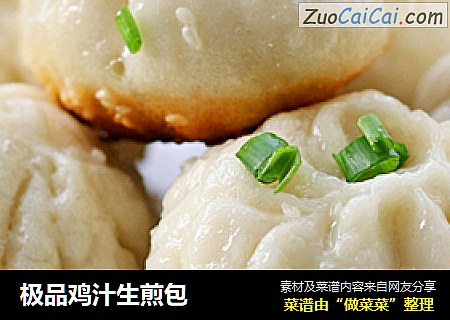 极品鸡汁生煎包