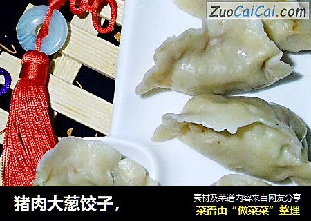 猪肉大葱饺子，