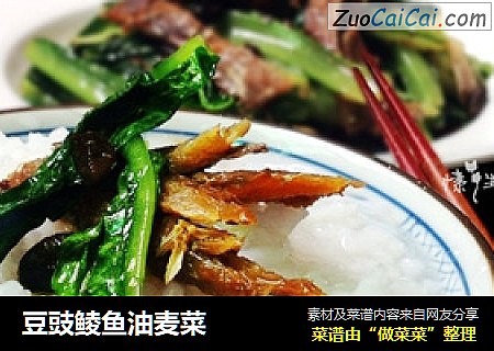 豆豉鲮鱼油麦菜