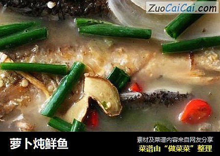 萝卜炖鲜鱼