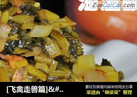[飞禽走兽篇]·····油渣酸菜