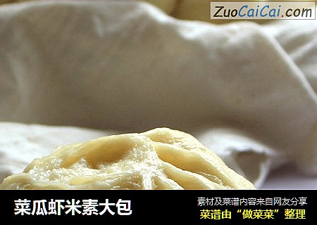 菜瓜虾米素大包
