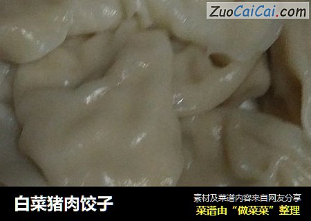 白菜猪肉饺子