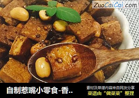 自制惹嘴小零食-香辣豆干