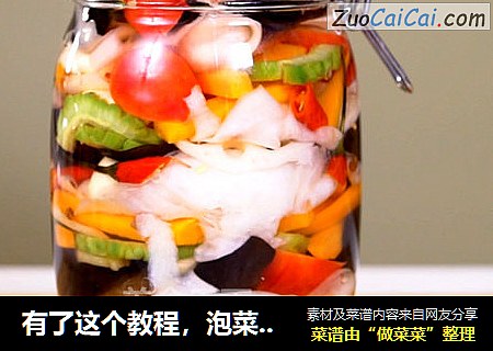 有了这个教程，泡菜想吃就吃