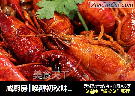 威厨房┃唤醒初秋味蕾--麻辣小龙虾