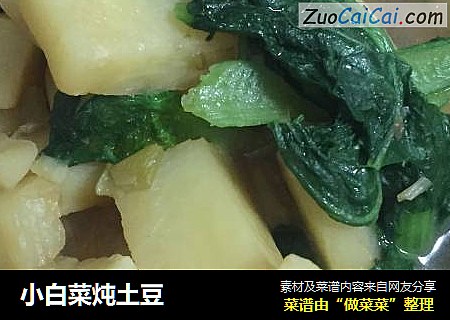 小白菜炖土豆