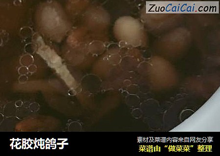 花胶炖鸽子