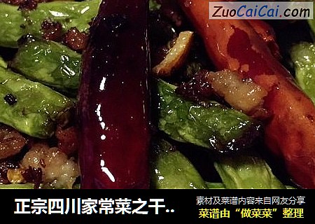 正宗四川家常菜之干煸四季豆#肉肉厨