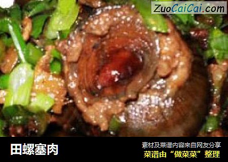 田螺塞肉