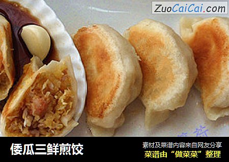 倭瓜三鲜煎饺
