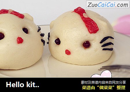 Hello kitty 豆沙包
