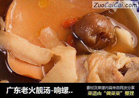 广东老火靓汤-响螺片玉竹淮杞汤
