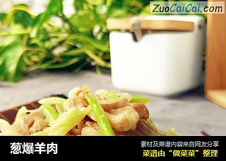 葱爆羊肉