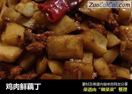 鸡肉鲜藕丁