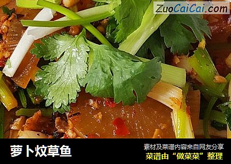 萝卜炆草鱼